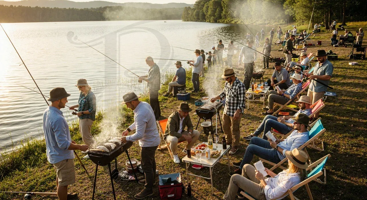 Локации для корпоративной рыбалки