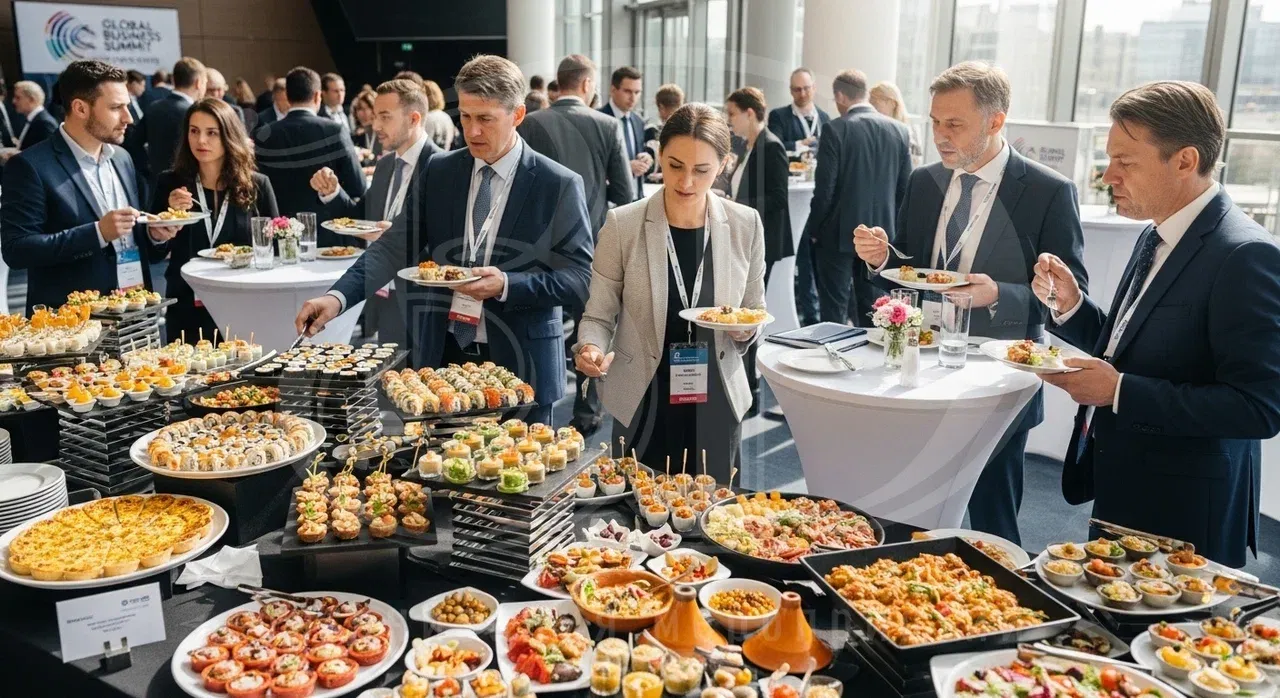 Организация питания на международных деловых мероприятиях
