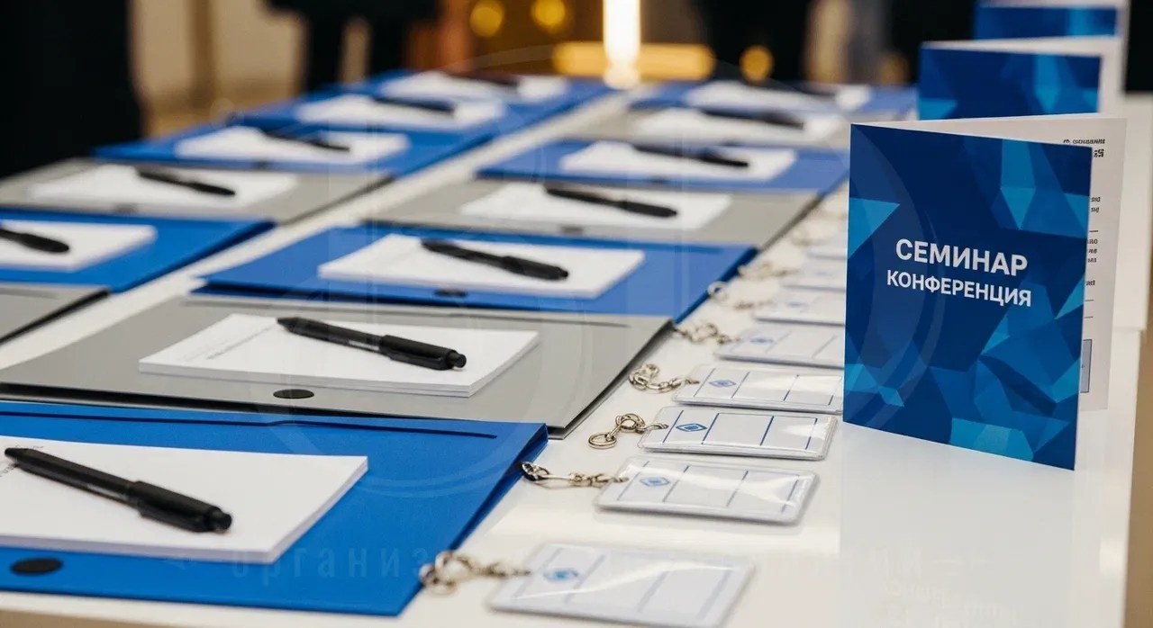 Key Visual при подготовке к семинару - услуга агентства ВДСервис Событий