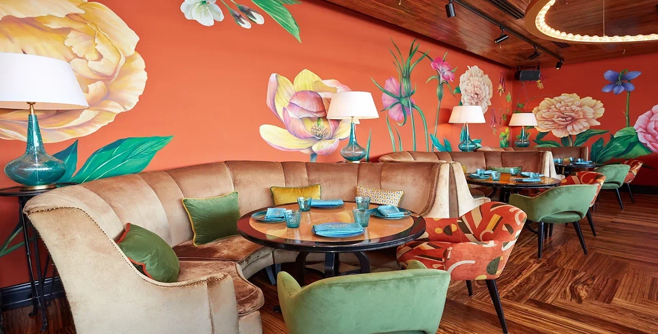 Пространство для банкета в ресторане НАВОЛНЕ в Soho Rooms (г. Москва)