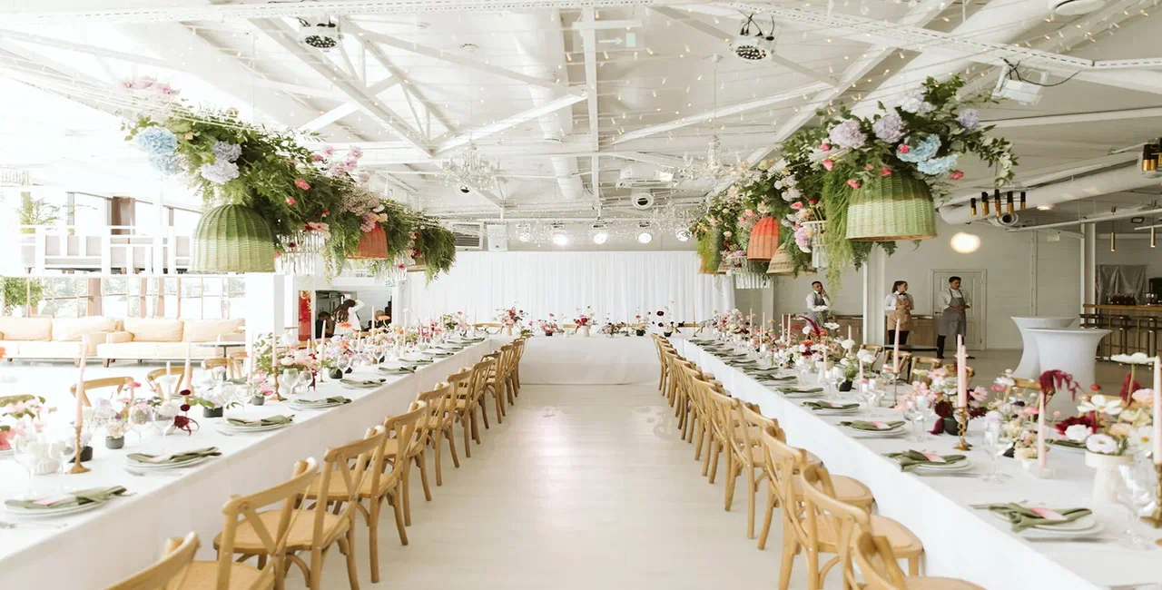 Организация мероприятий в White зале (Крым terrace Moscow)