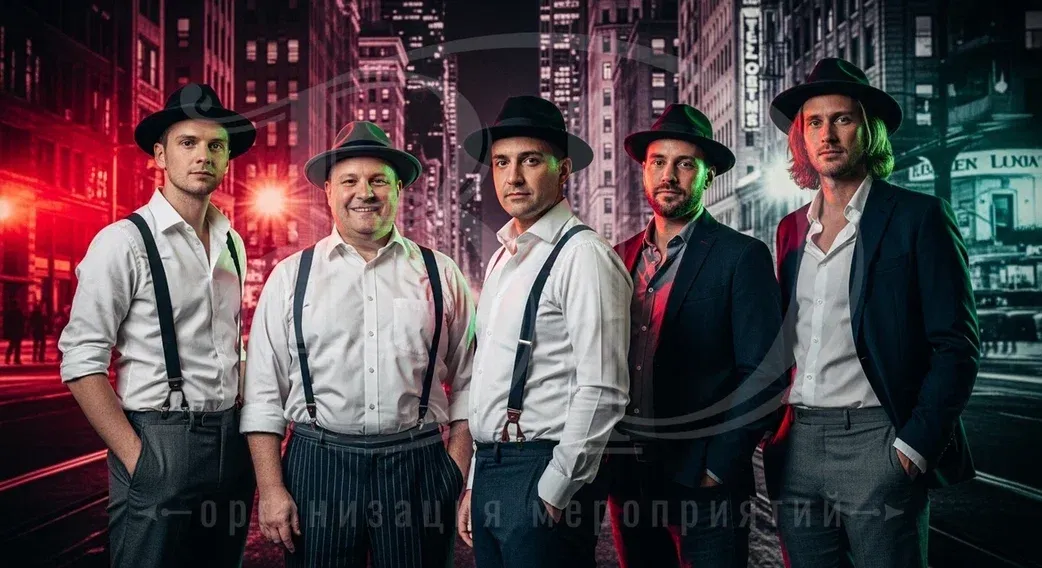 Гангстерская вечеринка: мужской дресс-код