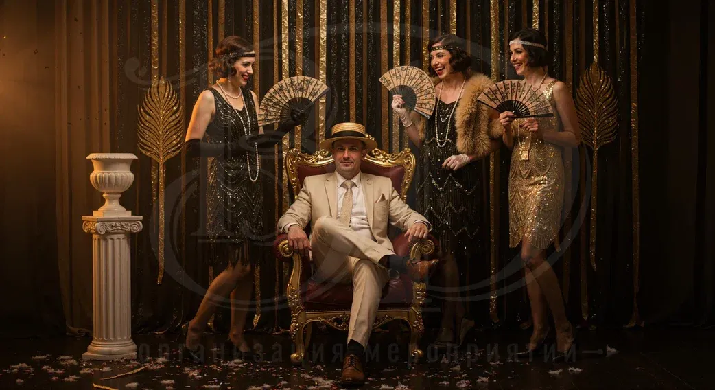 Дресс-код гостей на вечеринке в стиле Чикаго 30-х