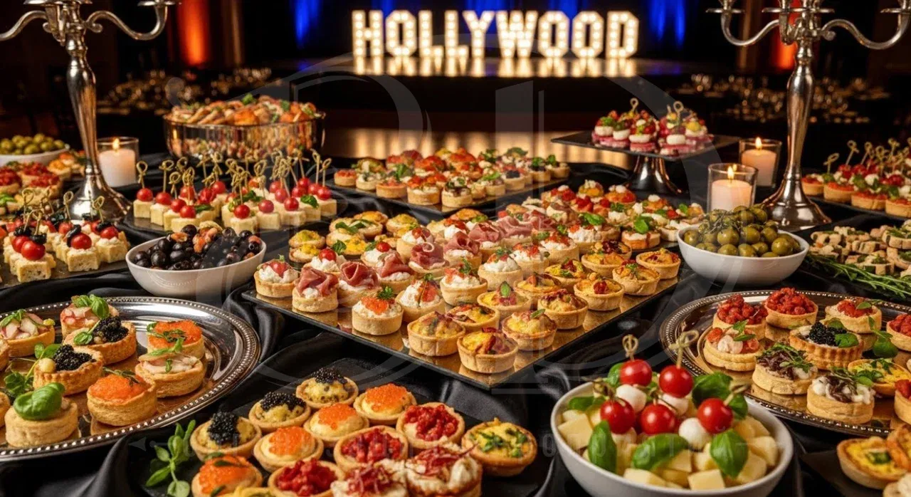 Вечеринка в стиле Звёзды Голливуда: меню, угощения для гостей