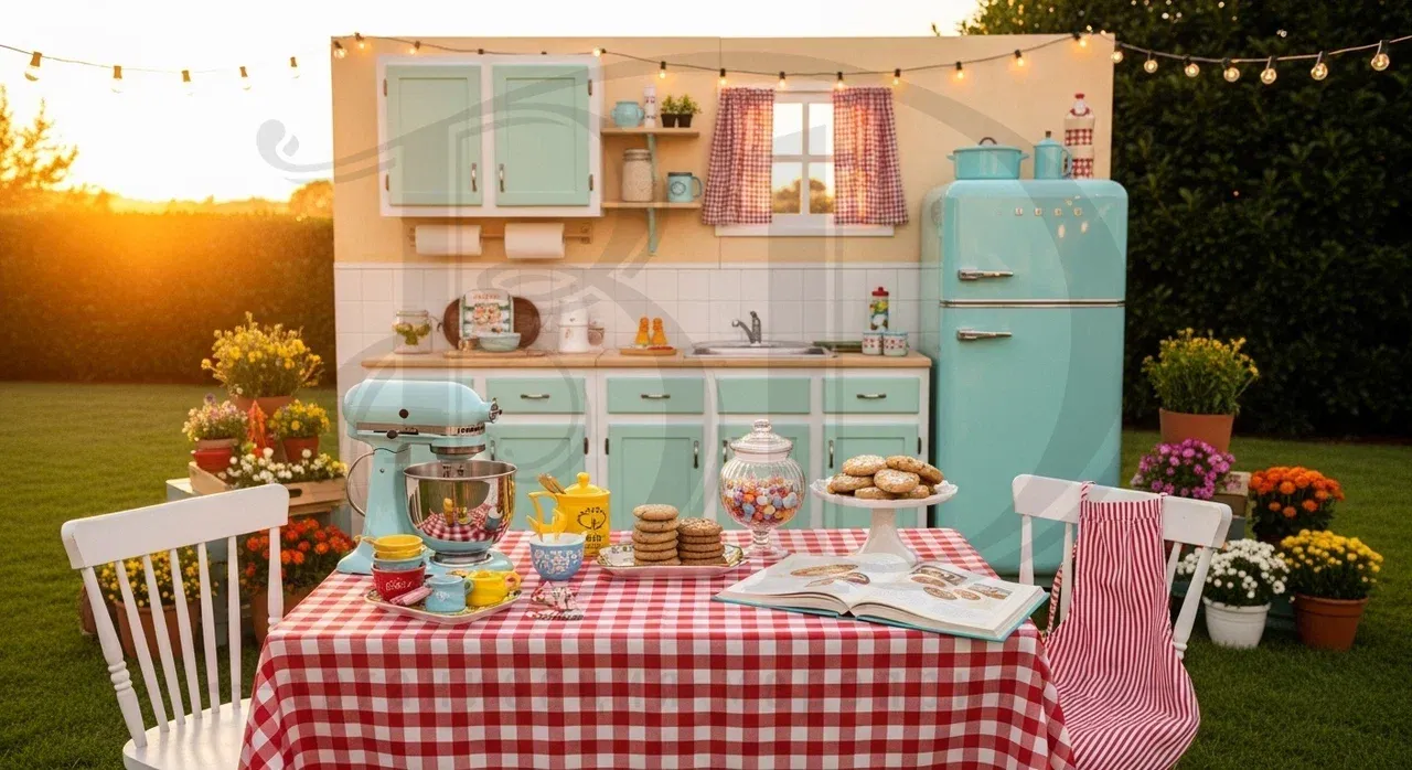 Фотозона на кулинарном корпоративе