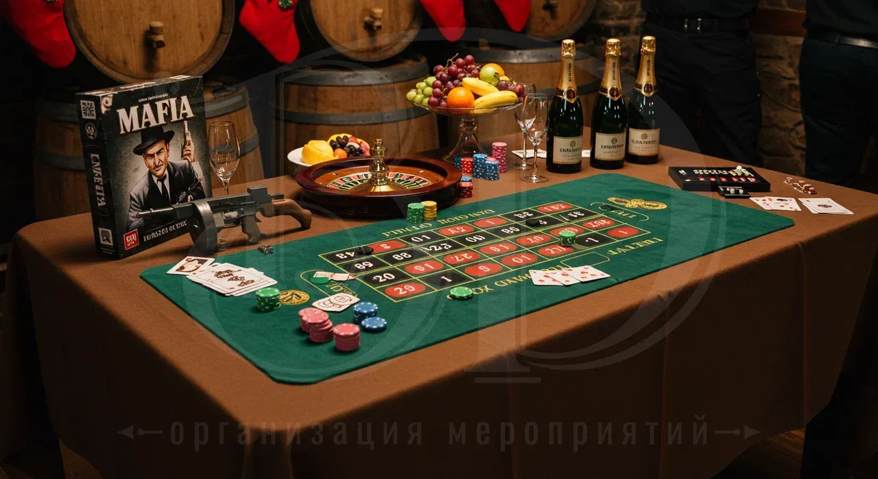 Вечеринка в стиле мафии: декорирование пространства