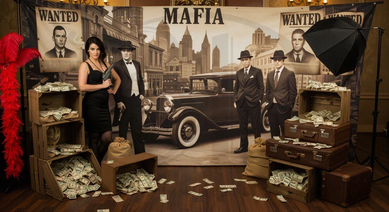 Event-мероприятие в стиле Мафия