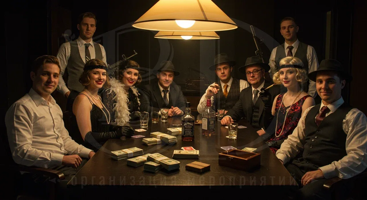 Вечеринка в стиле мафии: погружение в историю