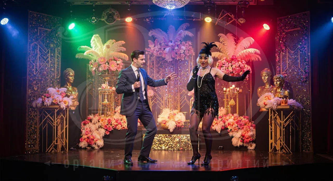 Музыкальные выступления на вечеринке в стиле Мафия