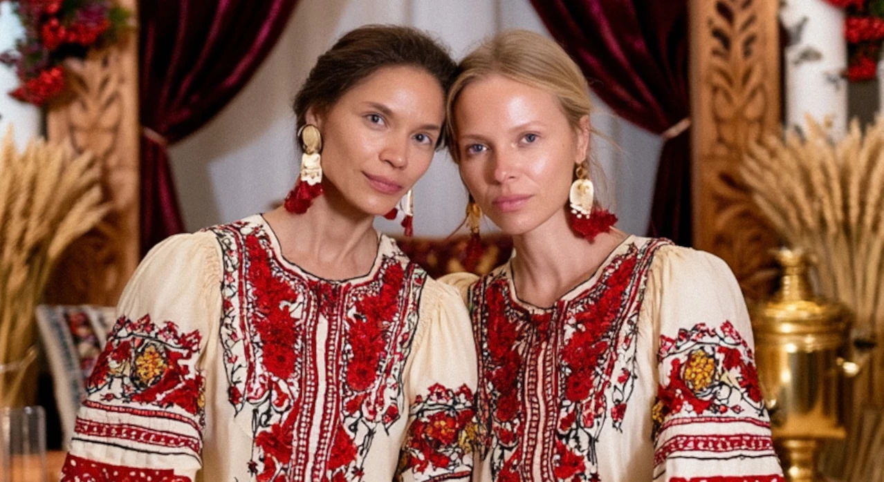 Вечеринка в русском стиле с event-агентством Вдсервис Событий