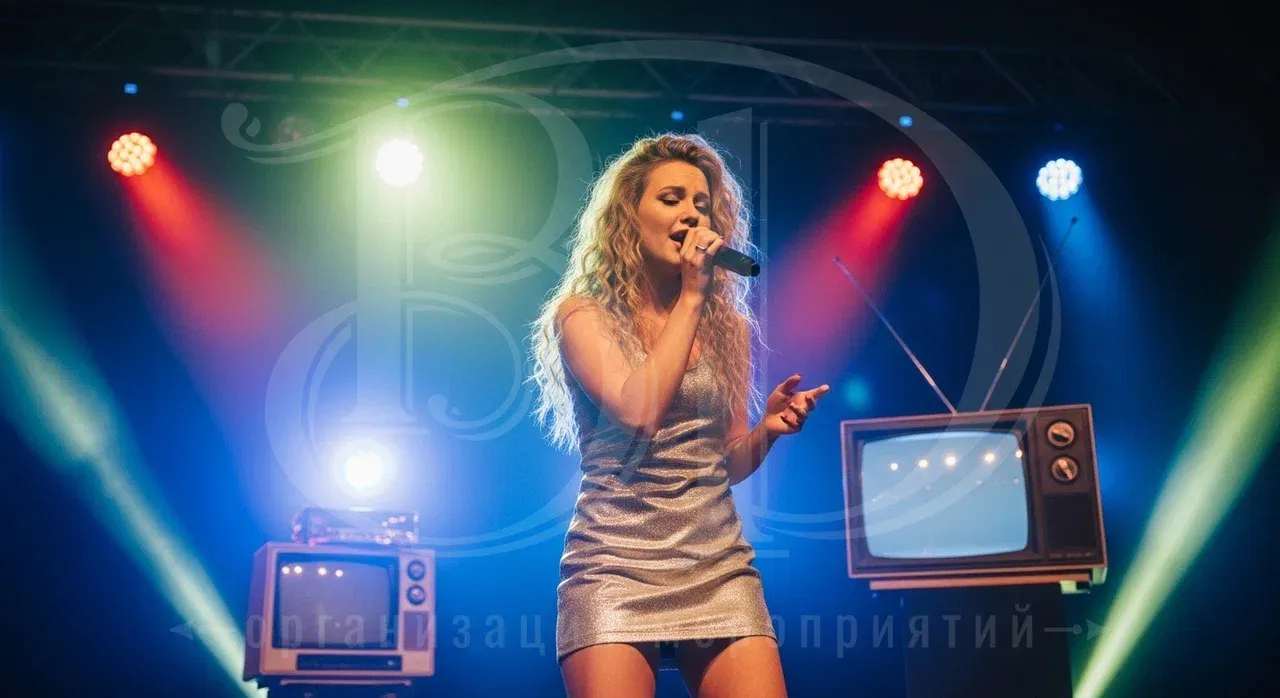 Выступления артистов на мероприятии в стиле телепередачи