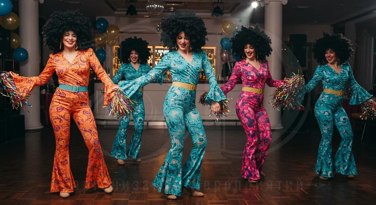 Развлекательная программа на вечеринке в стиле 80-х