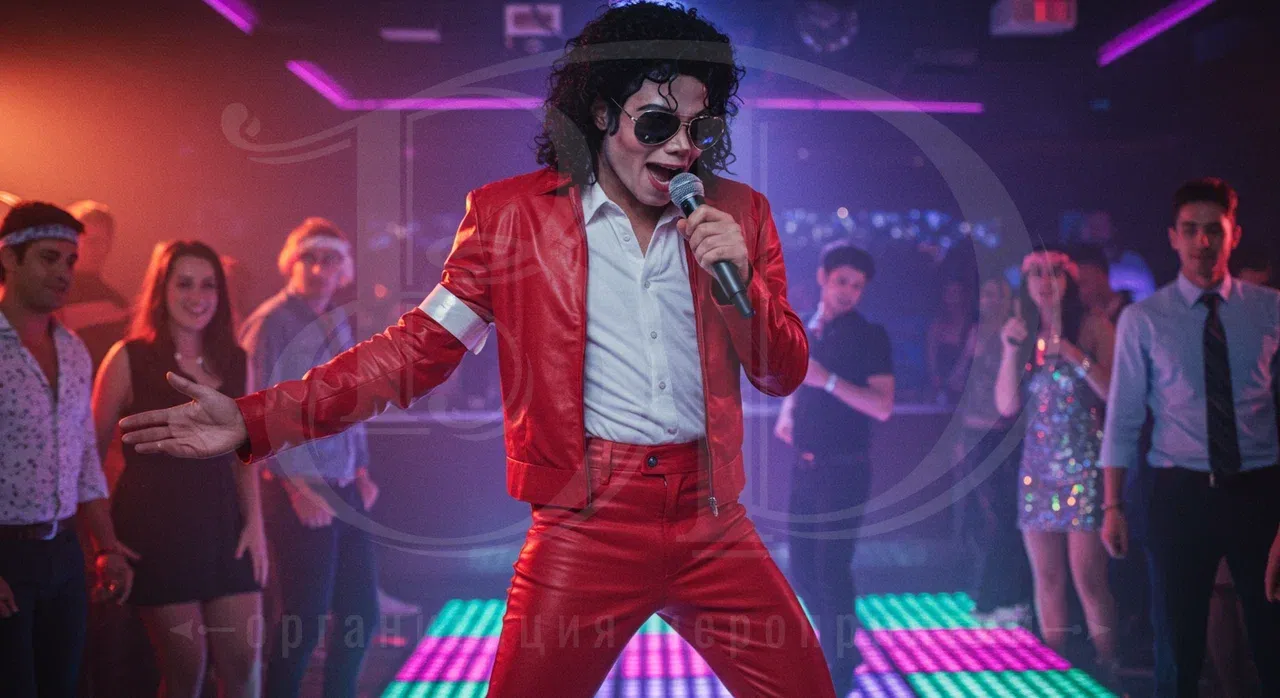 Музыкальные выступления на вечеринке в стиле 80-х
