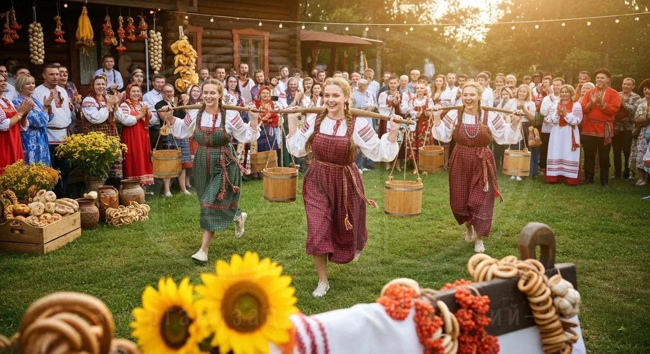 Развлечения гостей вечеринки, как в старину