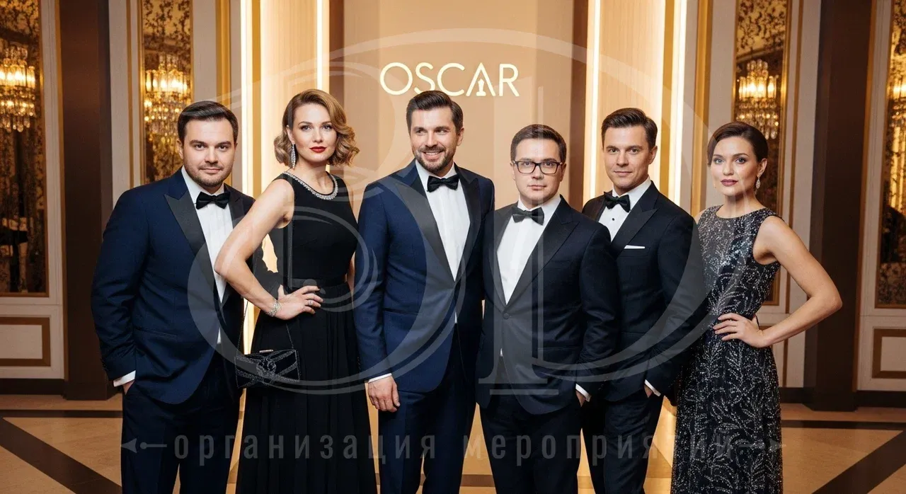 Вечеринка в стиле вручения премии Оскар с event-агентством Вдсервис Событий