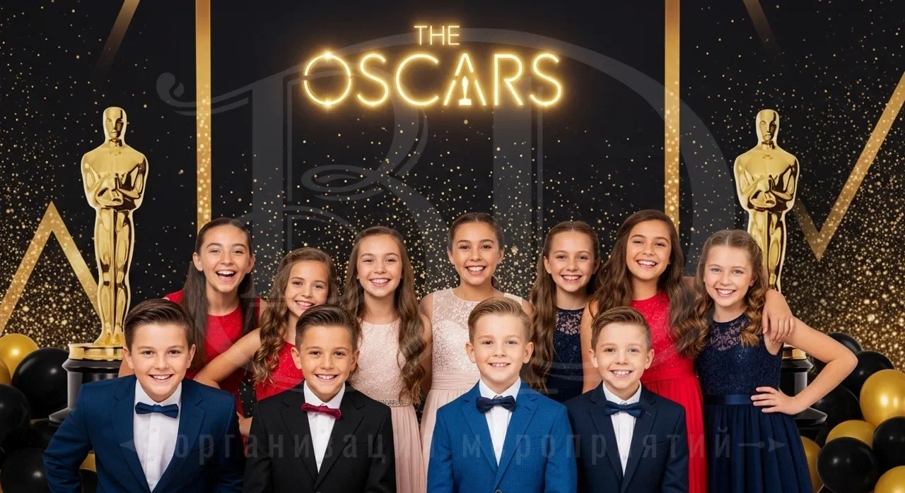 Детское мероприятии в стиле Оскар