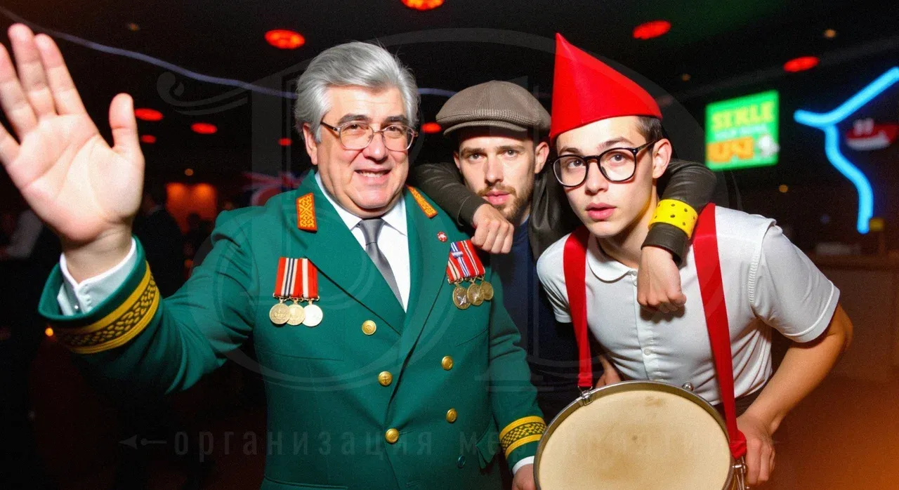 Организованная вечеринка в стиле СССР с event-агентством Вдсервис Событий