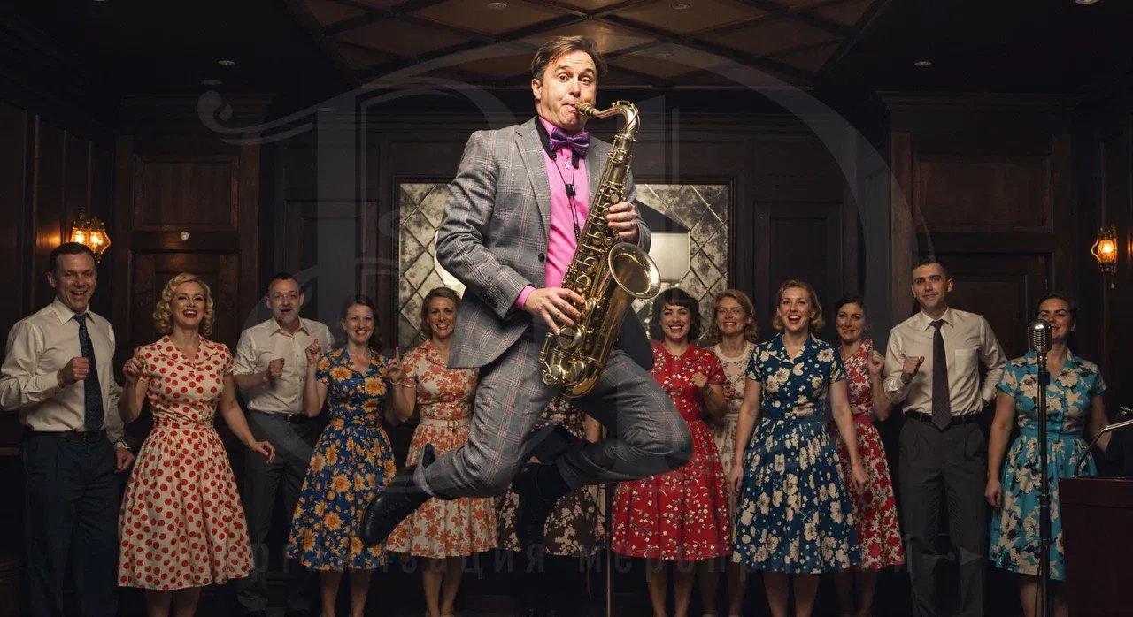 Стиляги-party с event-агентством Вдсервис Событий