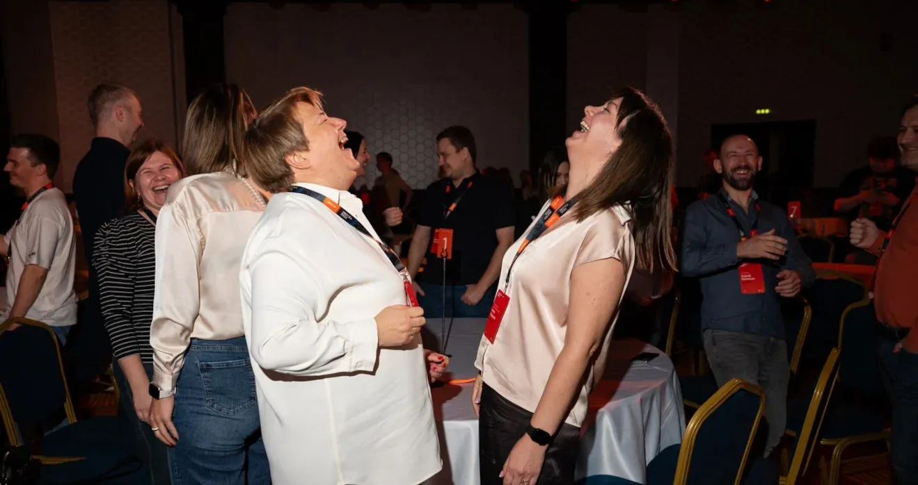 Участникам конференции Эвотех весело