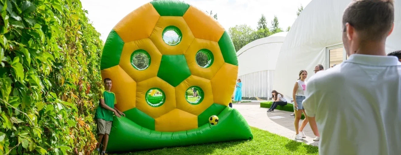 Family Day для компании АЛРОСА: спортивные конкурсы в концепции Funky Sport