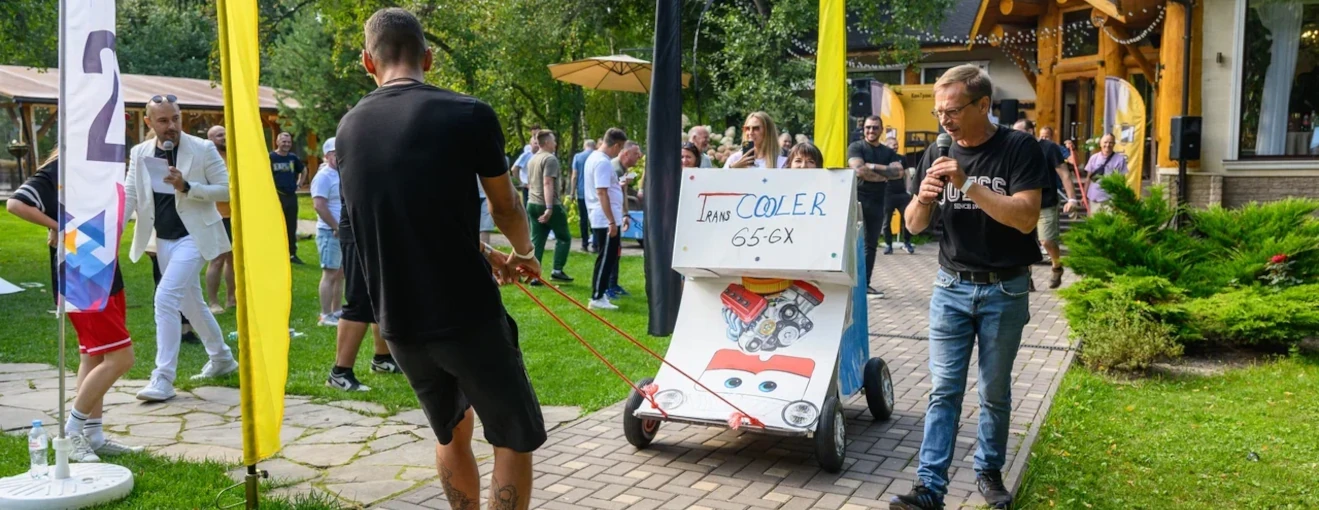 Корпоратив на 150 человек для транспортной компании