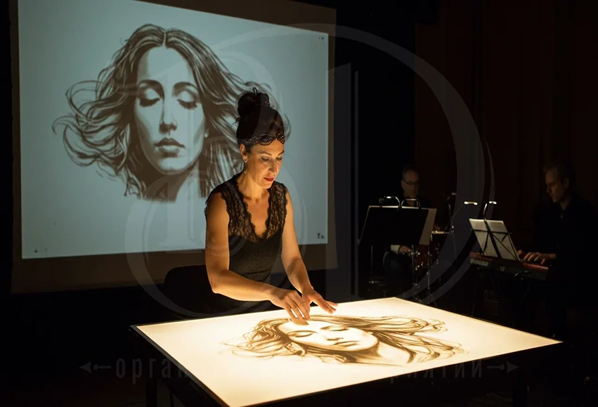 Песочное шоу на event-мероприятие