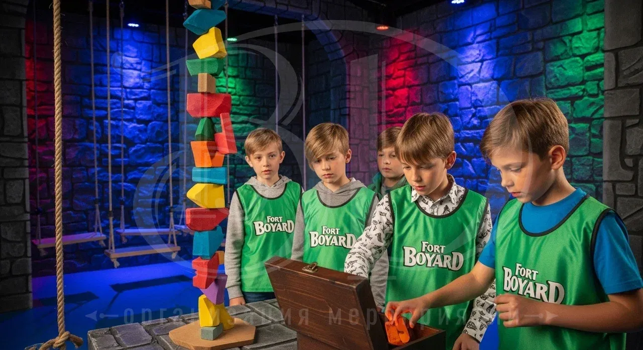 Детский Форт Боярд организует агентство ВДСервис Событий