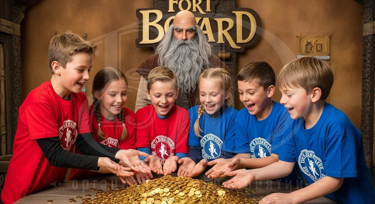 Форт Боярд для детей новогодний, на выпускной или день рождения