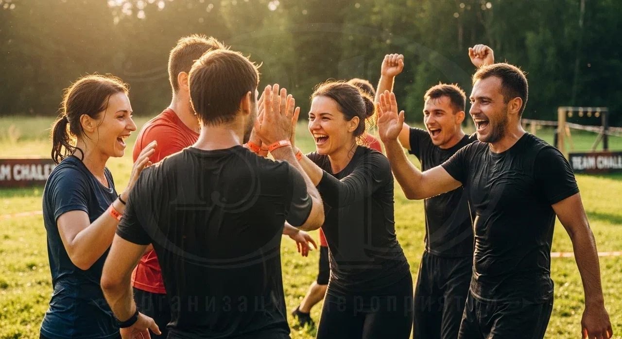 Тимбилдинг Последний Герой: частники радуются победе