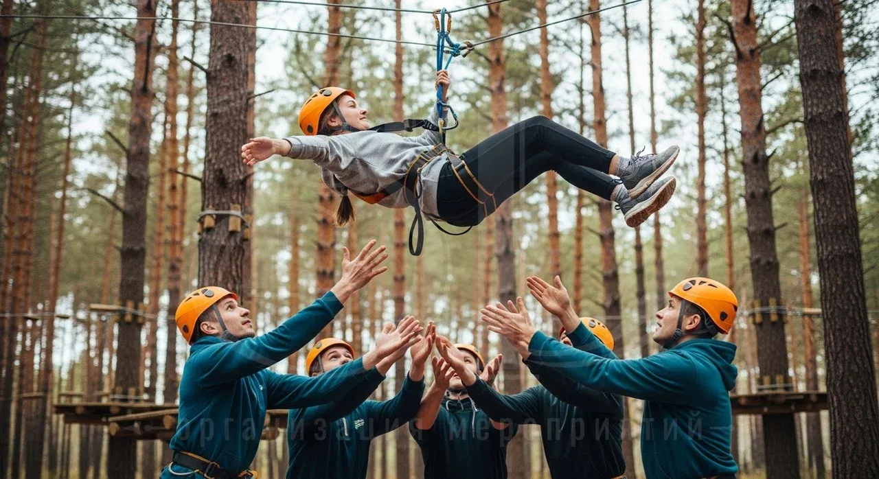 Каким может быть тимбилдинг на природе?