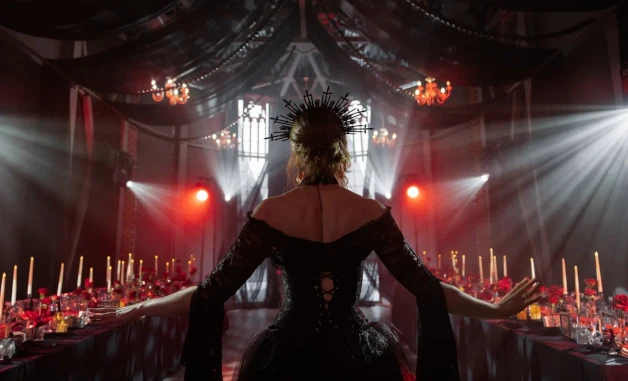 Готическая свадьба организована агентством ВДСервис Событий