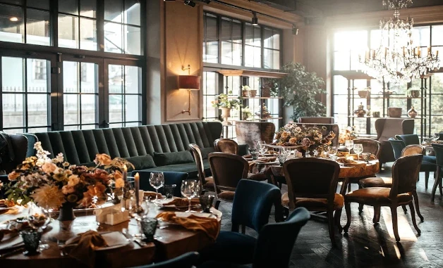 Корпоратив в банкетном зале Modus Hall ресторанного комплекса MODUS в Москве