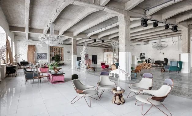 Аренда зала Royal Blanc (Loft Hall) для проведения корпоратива в Москве